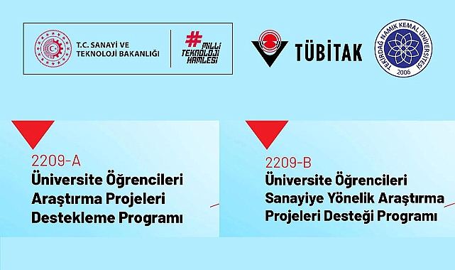 ÖĞRENCİLERİMİZİN ‘TÜBİTAK 2209-A VE 2209-B DESTEKLEME PROGRAMLARI’ BAŞARISI