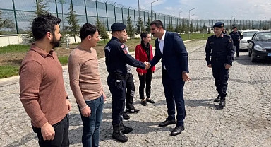 Pehlivanköy Kaymakamı Yunus Emre Yıldız'dan Geri Gönderme Merkezi'ne Ziyaret