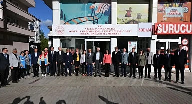 Vali Uğur Turan'dan Vize SODAM'a  Ziyaret