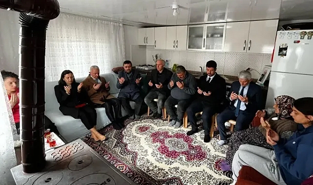 Vali Uğur Turan Taziye Ziyaretinde Bulundu