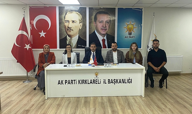 AK Parti Kırklareli'de 3 Kademe Seçim İşleri Başkanları Toplantısı Gerçekleştirildi