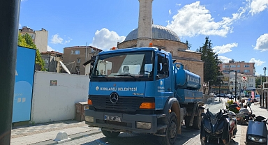 Kırklareli Belediyesi'nden Kanal Temizliğinde Yoğun Mesai