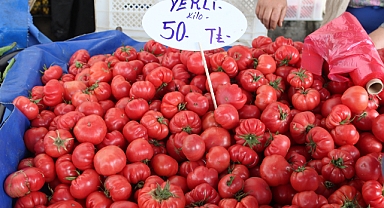 Kırklareli Pazarında Pembe Domates 60 TL'yi Buldu
