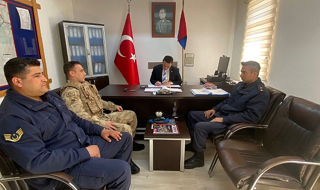 Kofçaz Kaymakamı Neyfel Ören'den Jandarma Komando Bölüğüne Ziyaret