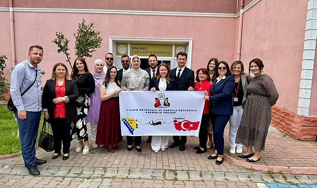 Lüleburgaz'dan Bosna-Hersek'e Eğitimde Kültürel Bir Bağ Kuruldu!
