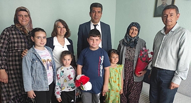 Pınarhisar'da "Fidanlar Çınarlarla Buluşuyor" Projesiyle Şehit Ailelerine Anlamlı Ziyaret