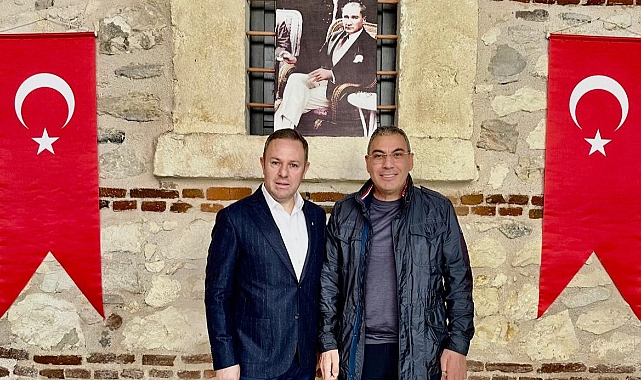 Soner Ilık, TED Edirne Başkanı Nesim İba’yı Ağırladı