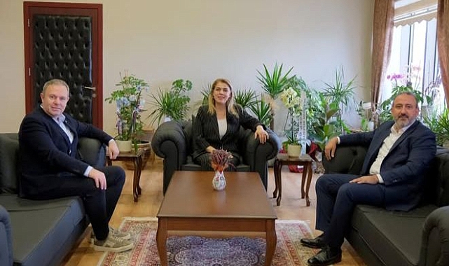 Başkan Ilık'tan KLÜ Rektörü Prof. Dr. Rengin Ak'a Ziyaret