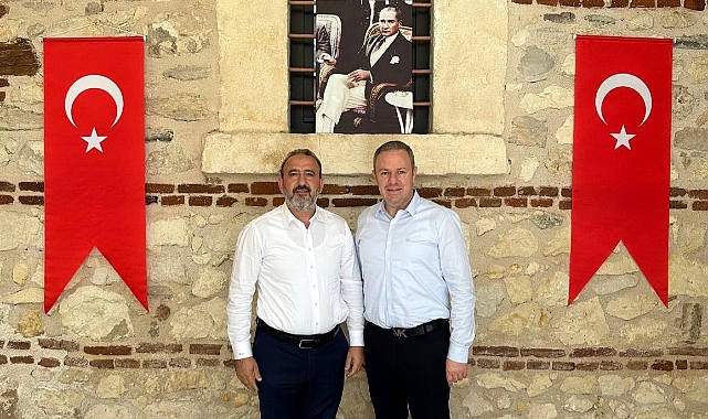 Başkan Ilık Trakya Kalkınma Ajansı Genel Sekreteri Mahmut Şahin’i Ağırladı