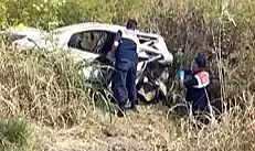 Edirne'de aynı yöne giden otomobiller çarpıştı; 1 ölü, 1 yaralı