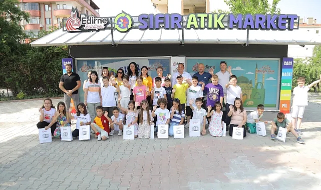 Edirne’de Sıfır Atık Market Vatandaştan Yoğun İlgi Görüyor!