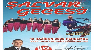 Kadınlar İstedi, Lalapaşa Belediyesi Gerçekleştirdi! Şalvar Gecesi Geliyor