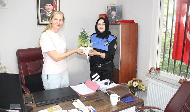 Kırklareli Emniyetinden Kaza Geçiren Muhtara Geçmiş Olsun Dileği