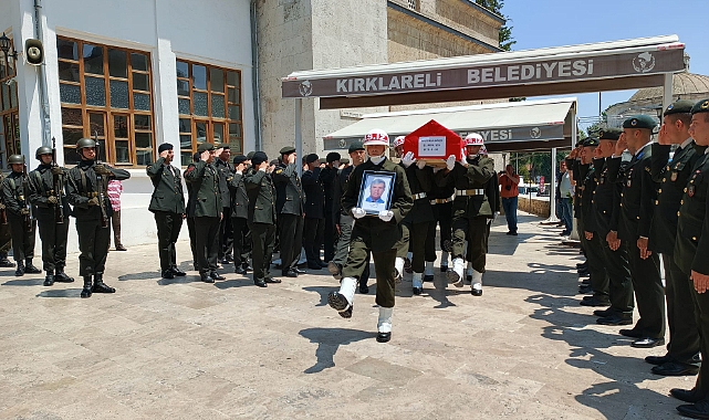 Kırklareli, Mustafa Gökçe'yi Son Yolculuğuna Uğurladı