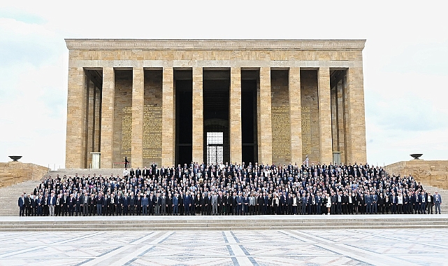 Kırklareli TSO Yönetimi, 81. TOBB Genel Kurulu Kapsamında Anıtkabir’i Ziyaret Etti