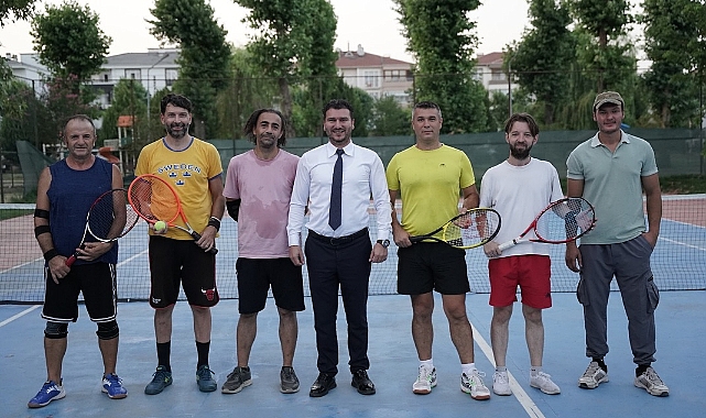 49. Babaeski Tarım ve Kültür Festivali'nde Tenis Heyecanı