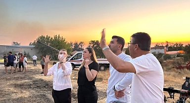 CHP İl Başkanı Harika Taybıllı'dan Karayusuf Köyü'ne Geçmiş Olsun Ziyareti