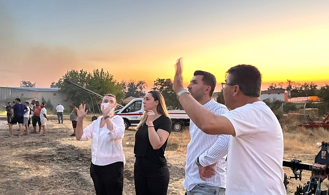 CHP İl Başkanı Harika Taybıllı'dan Karayusuf Köyü'ne Geçmiş Olsun Ziyareti