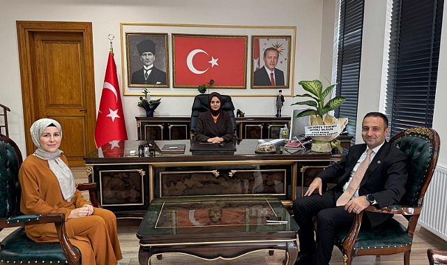 İğneada Belediye Başkanı'ndan Kaymakam Gizem Bayguş'a Ziyaret