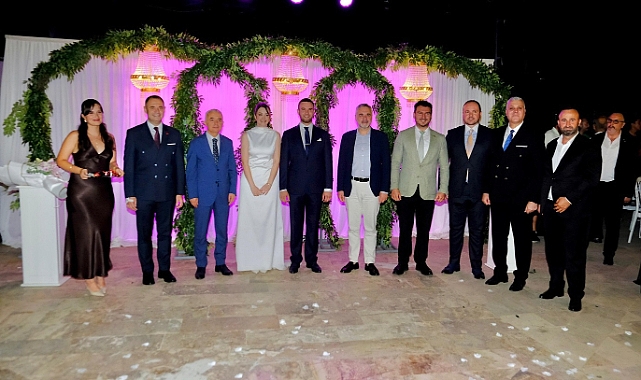 Kırklareli Protokolü Ayşenur ve Ahmet Can’ın Nişanında Buluştu
