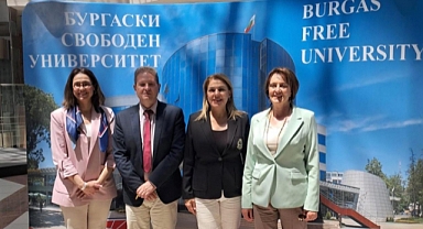 KLÜ ile Burgas Free Üniversitesi Arasında Uluslararası İş Birliği Protokolü