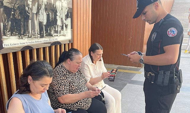 Lüleburgaz Emniyeti Dolandırıcılığa Karşı Vatandaşı Bilinçlendiriyor