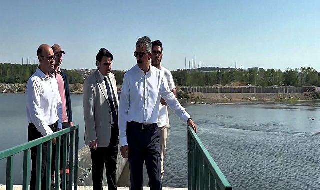 Meriç Nehri Elektrik Santrali'ndeki suyun tamamı nehre bırakıldı