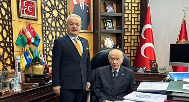 MHP Kırklareli İl Başkanı Savaşan'dan Bahçeli'ye Ziyaret