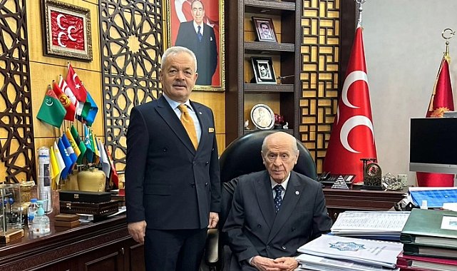 MHP Kırklareli İl Başkanı Savaşan'dan Bahçeli'ye Ziyaret