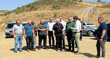 Vali Soytürk Naip Barajı ve Yazır Göleti’nde İncelemelerde Bulundu