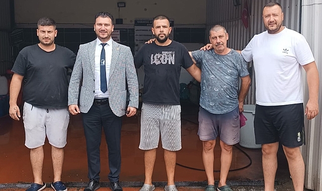 Babaeski Belediye Başkanı Fırat Yayla'dan Sanayi Esnafına Ziyaret