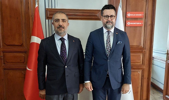 Baro Başkanı Karakoç ve İletişim Müdürü Arar Bir Araya Geldi