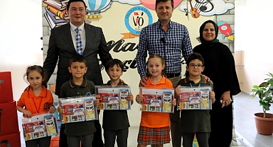 BİRİNCİ SINIFLARIN KIRTASİYE SETİ ÇERKEZKÖY BELEDİYESİ'NDEN