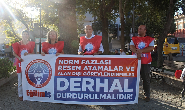 Eğitim-İş Sendikası'ndan Norm Fazlası Atamalara Tepki