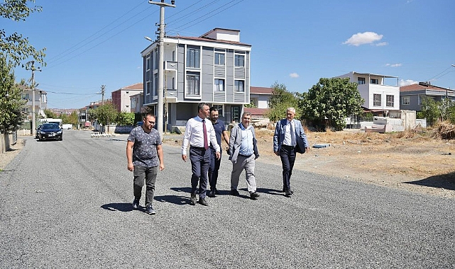 Havuzlar Mahallesi'nde Yeni Yol ve Park Çalışmaları Hızla İlerliyor