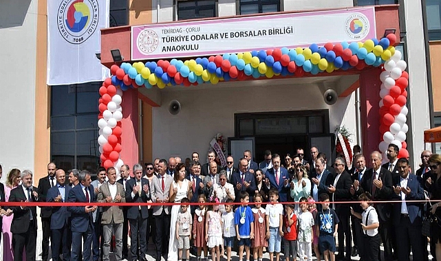 Hisarcıklıoğlu: TOBB olarak bugüne kadar 241 eğitim tesisini tamamladık