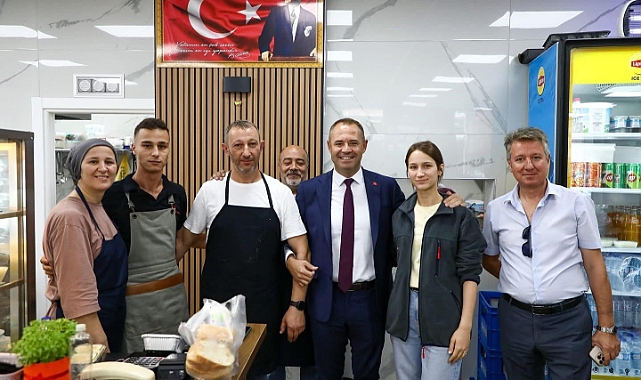 Kırklareli Belediye Başkanı Derya Bulut'tan Esnaf Ziyareti