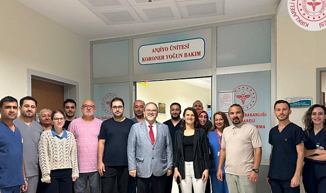 Kırklareli Eğitim ve Araştırma Hastanesinde Kalp Merkezinde Bir İlk: EFÇ İşlemleri Başladı