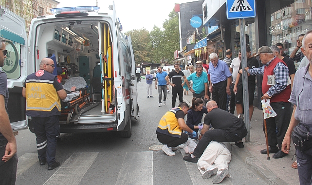 Kırklareli’nde Elektrikli Bisiklet Yayaya Çarptı: Kadın Yaralandı