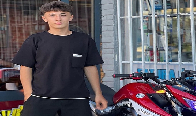 Minibüsle çarpışan motosikletin 17 yaşındaki sürücüsü Efe öldü