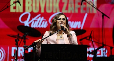 ŞARKÖY "ZAFER" COŞKUSUYLA AYDINLANDI
