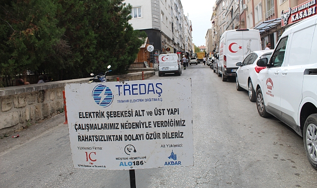 TREDAŞ'tan Kırklareli Demirtaş Mahallesi'nde Elektrik Şebekesi Çalışması