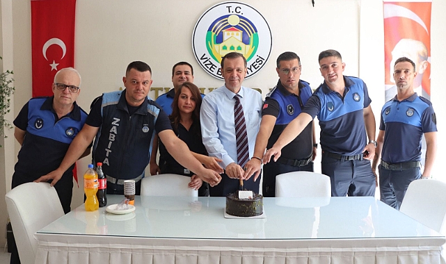 Vize Belediye Başkanı Ercan Özalp'tan Zabıta Haftası Kutlaması