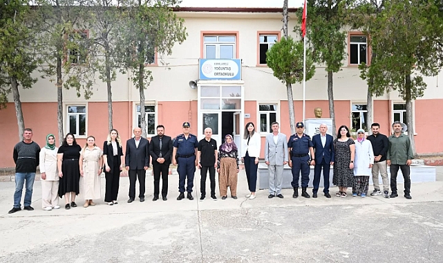 Yoğuntaş'ta Eğitim Öncesi Hazırlıklar Denetlendi