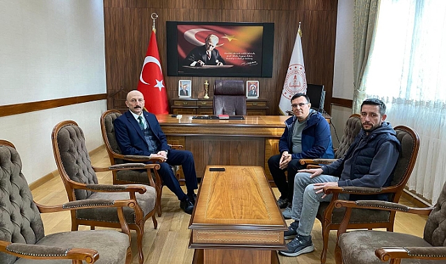 Anadolu Ajansı Temsilcilerinden Müdür Altınöz'e Ziyaret