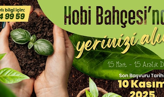 Hobi Bahçeleri İçin Başvurular Başladı