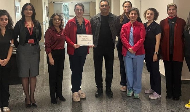 Lüleburgaz Devlet Hastanesi'nde Teşekkür Belgesi Töreni Düzenlendi