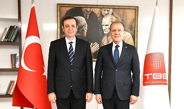 Vize Belediye Başkanı Ercan Özalp, TBB'de Başkan Vekili Vahap Seçer ile Görüştü