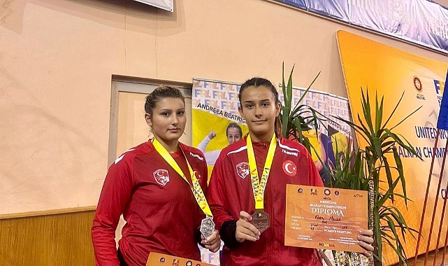 ÇBSK Güreşçileri, Balkan Şampiyonasından Madalyalarla Döndü
