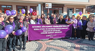 Edirne CHP: "Kadınlar Yalnız Değil, Mücadelemiz Sürecek"